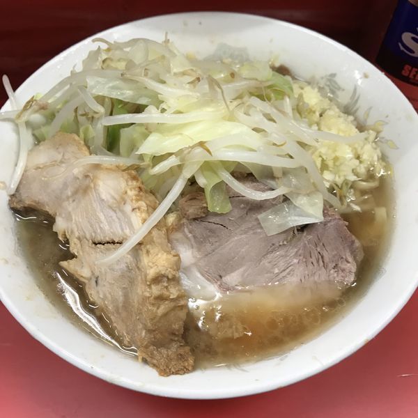 「小ラーメン（￥600）」@ラーメン二郎 三田本店の写真