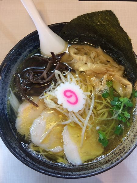 「魚介塩らぁ麺」@桜台らぁ麺 美志満の写真