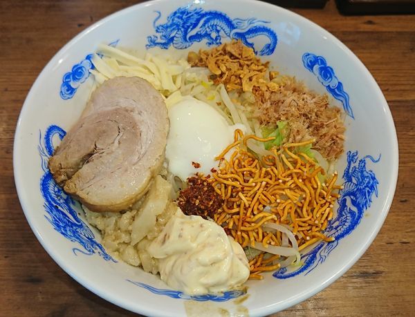 「まぜそば(780円)」@ジャンクガレッジ 大宮2号店の写真