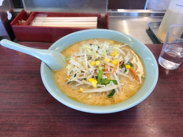 「白味噌ラーメン 750円」@満北亭 新青海街道東大和店の写真
