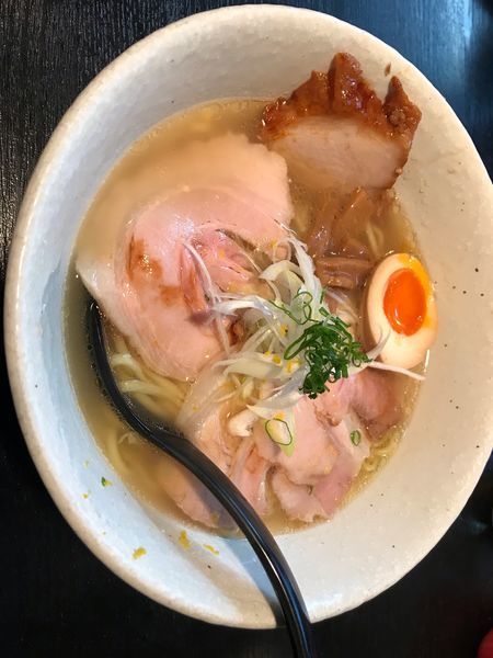 「鶏ゆずしお@800」@麺屋 船橋の写真