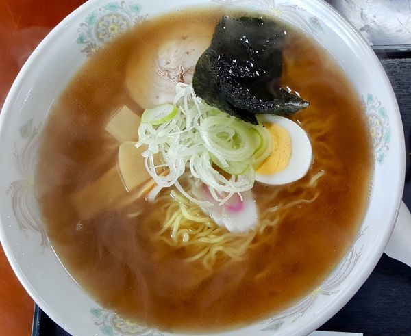 「中華そば大盛」@山草小屋の写真