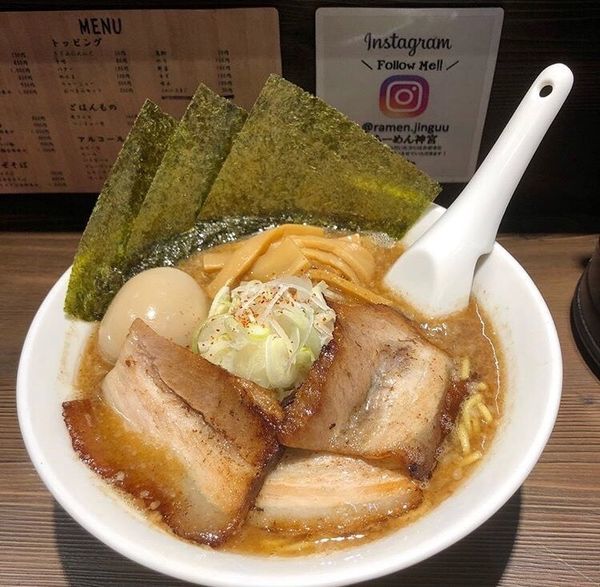 「ラーメン全部のせ」@らーめん神宮の写真