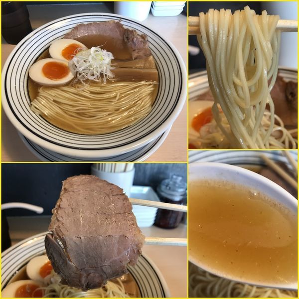 「煮干しらぁめん 味玉入り¥750」@煮干しらぁめん 猫トラ亭の写真