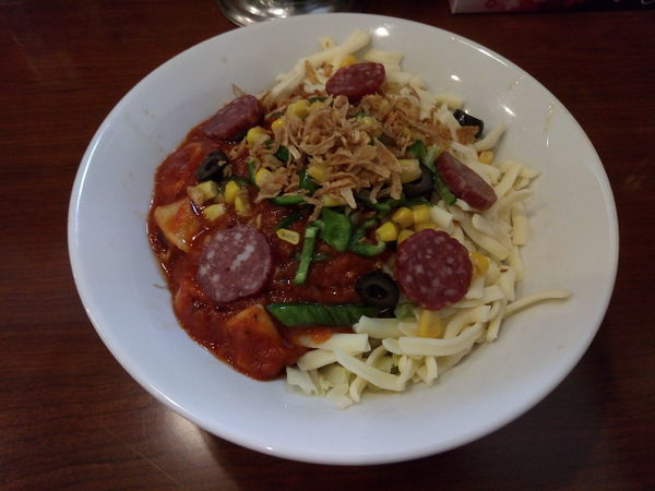 「メガピザ　ver.2018限定」@メガガンジャの写真