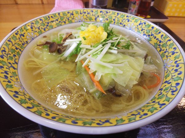 「もてぎのゆず塩らーめん640円」@道の駅もてぎ 十石屋の写真