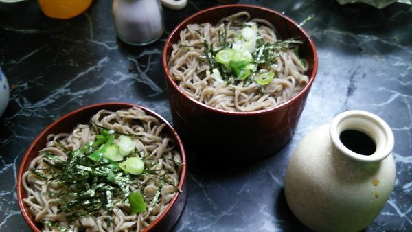 「ざるそば（割子）」@錦そばの写真