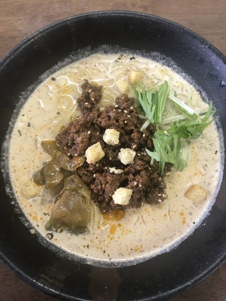 「みるくたんたんめん」@麺処 ごまやの写真