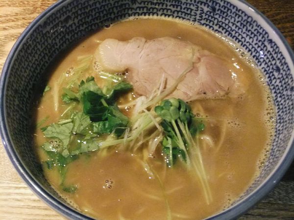 「【限定】九絵らーめん（1,000円）」@麺部 しば盛の写真