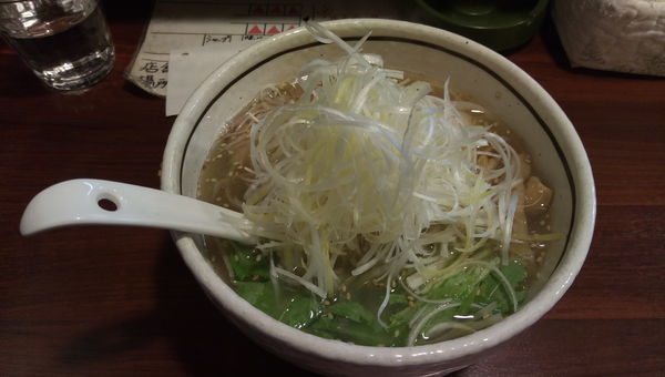 「ねぎしおらーめん」@麺屋 旬の写真
