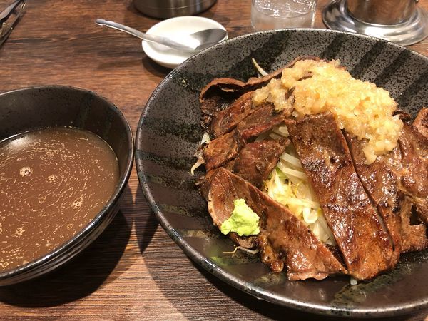 「【12月限定】牛つけ麺980円、牛肉増し380円」@つけめんTETSU 壱の木戸 水戸店の写真