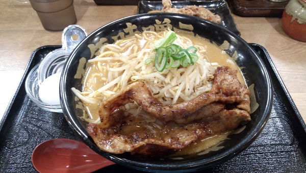 「バラ肉味噌ラーメン」@マルキン本舗 東松山店の写真