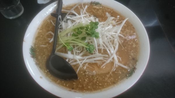「ネギみそら～めん(大盛) 900円」@ラーメンやまきたの写真