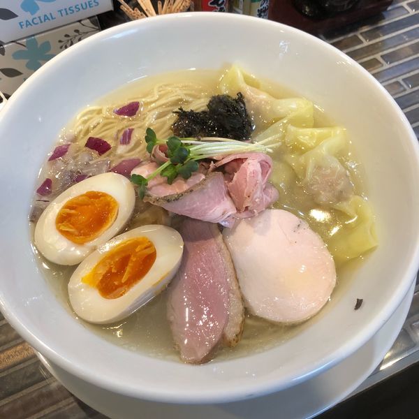 「特製汐そば」@noodles kitchen GUNNERS 新丸子店の写真