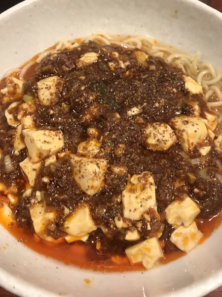 「麻婆麺 倍辛  1,000円」@SHIBIRE NOODLES 蝋燭屋の写真