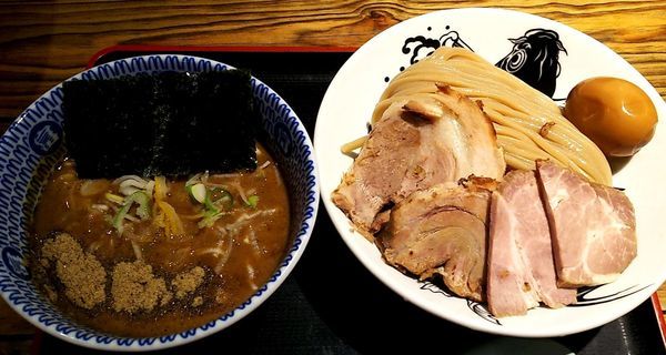 「濃厚特製つけ麺」@松戸中華そば 富田食堂の写真