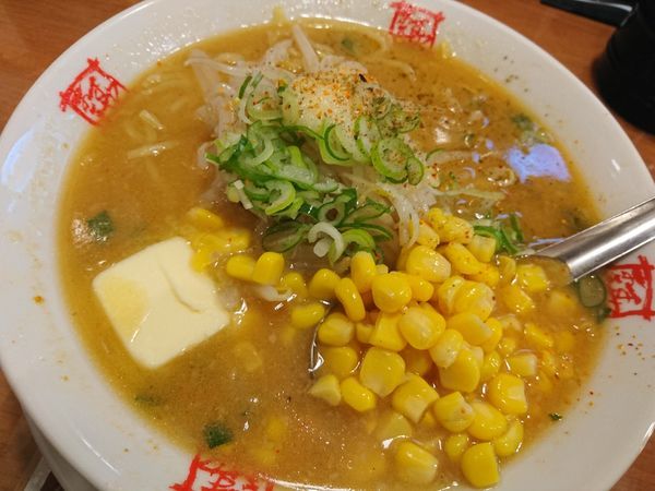 「みそバターコーンラーメン」@おおぎやラーメン 高崎問屋町店の写真