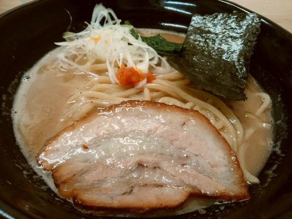 「豚骨鶏魚介らぁめん 中盛」@麺処 有彩の写真