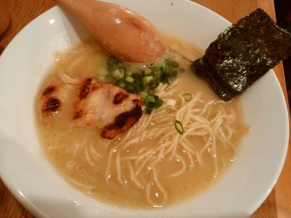 「ラーメン ぽてり」@鶏ポタラーメン THANK 大門店の写真