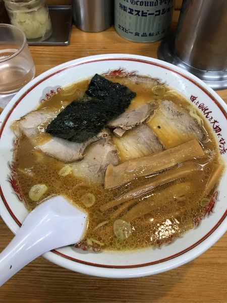 「味噌ラーメン」@吾作ラーメン 広面店の写真