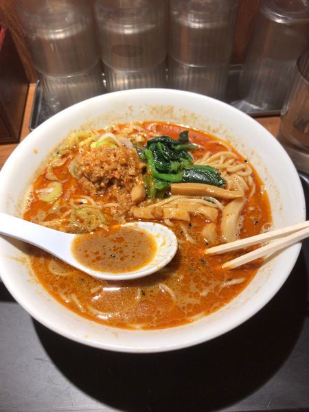 「担々麺(590円)」@舎鈴 アトレ上野店の写真