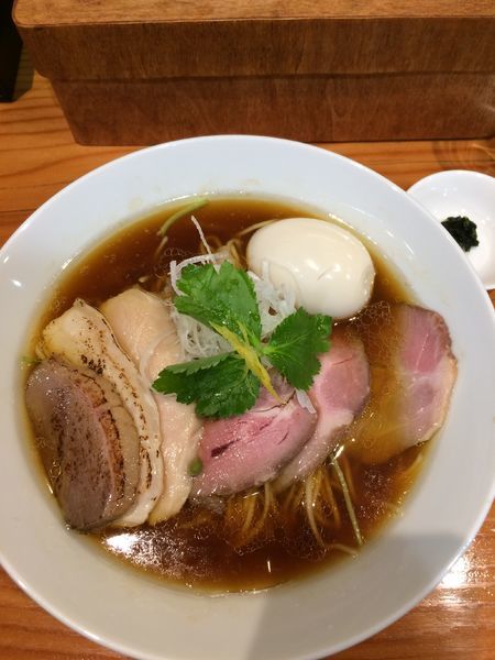 「LABO鶏そば(醤油)1200円」@麺LABOひろの写真