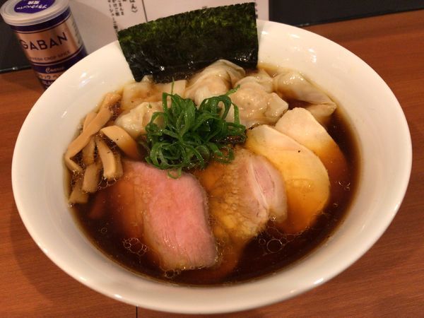 「ワンタンラーメン」@自家製手もみ麺 鈴ノ木の写真