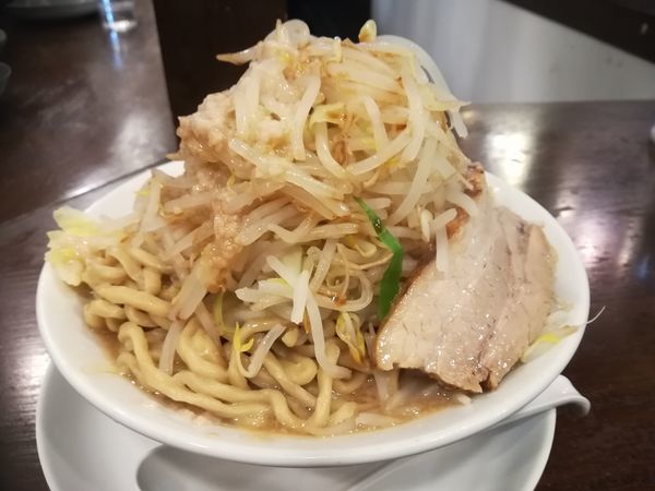 「らーめん（5ばか）＋でか盛り」@あっ晴れ 可児店の写真