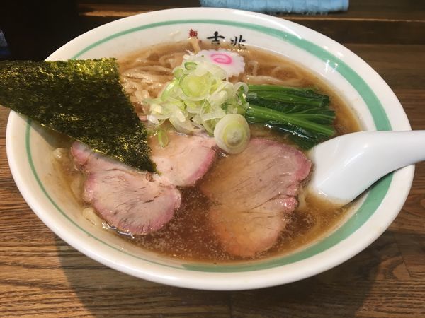 「支那そば」@青竹平打ち中華そば 麺壱吉兆の写真