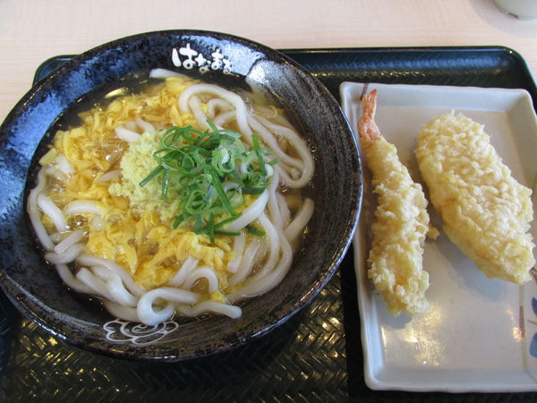 「生姜あんかけ(中)+ﾄｯﾋﾟﾝｸﾞ「530円+280円」」@はなまるうどん 越谷レイクタウン店の写真