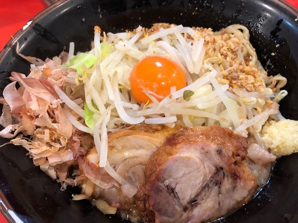 「まぜそば にんにく脂少なめ」@麺屋 桐龍の写真