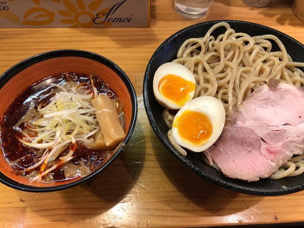 「辛みそつけめん 味玉」@miso style となみの写真