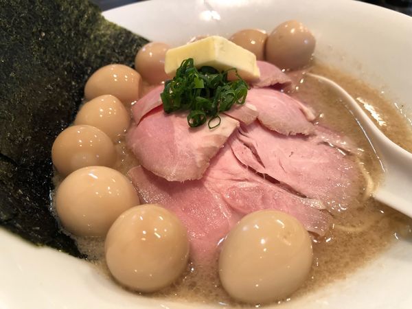 「限定)濃厚明太子 塩バターら～めん」@さんじの写真