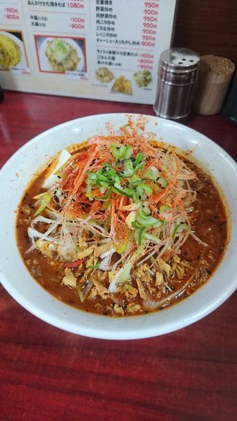 「本当に辛いガーリック味噌ラーメン」@九州大分ラーメン 麺恋亭 中華街店の写真