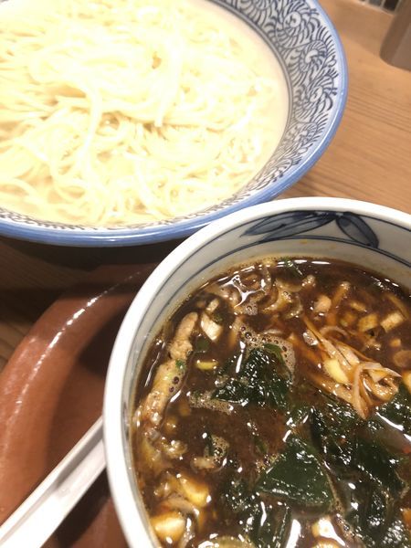 「温盛り二番醤」@秋刀魚中華そば 生粋の写真