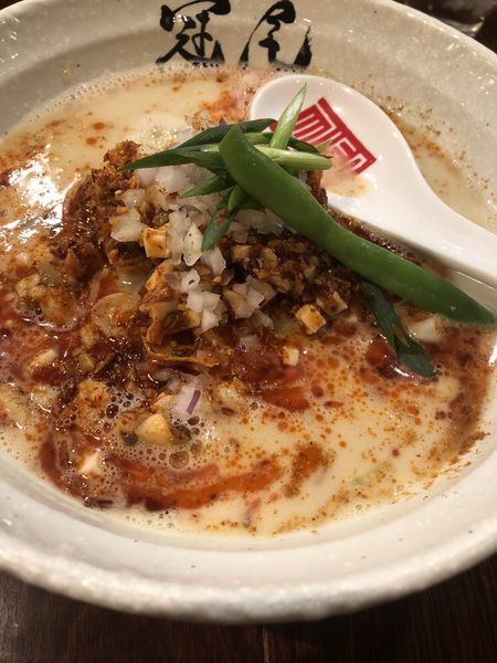 「鶏坦湯らぁめん」@らぁめん冠尾 恵比寿西店の写真