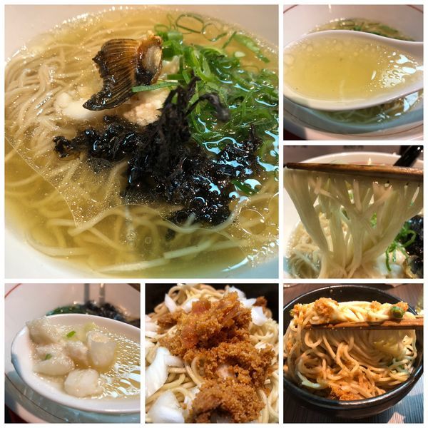 「【㐂九家コラボ】ふぐラーメン1200円＋ふぐの和え玉300円」@柳麺 呉田-goden-の写真