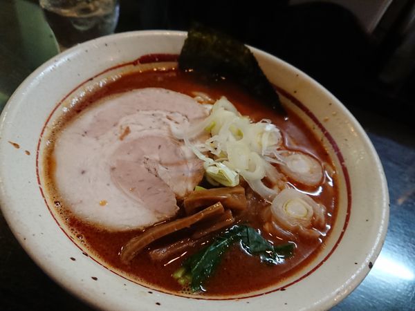 「エビ辛中華そば 800円＋さ」@麺匠 とうぎょうの写真