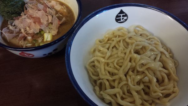 「つけめん800円(麺少なめ)」@つけめん 玉 本店の写真