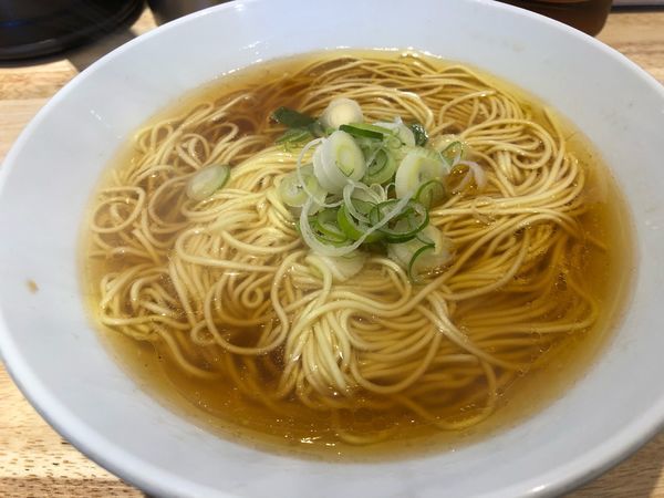 「かけそば醤油600円」@ふる川の写真
