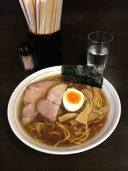 「煮干し中華そば」@札幌背脂煮干し 寺壱商店の写真
