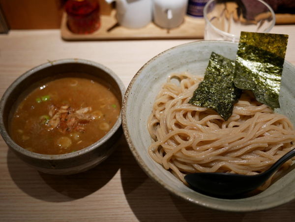 「渡り蟹のつけ麺 大盛」@麺屋 百式 権之助坂店の写真