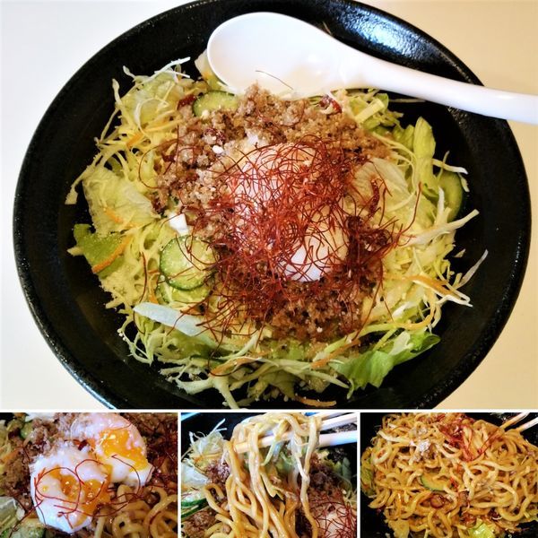 「担々混ぜそば 800円」@中華そば わたなべの写真