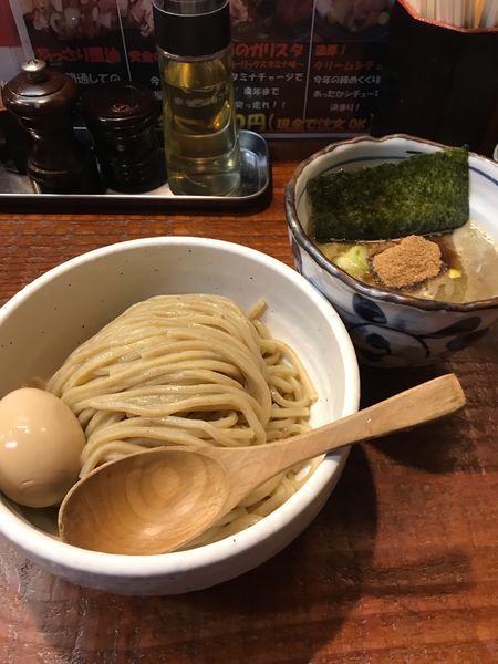 「つけ麺 味玉 太麺 300g」@麺処 井の庄 立川店の写真