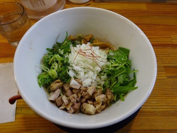 「煮干し塩まぜそば」@中村商店 高槻本店の写真