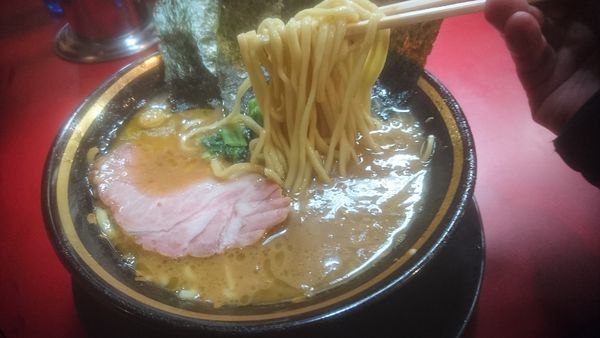 「ラーメン」@家系ラーメン とらきち家の写真