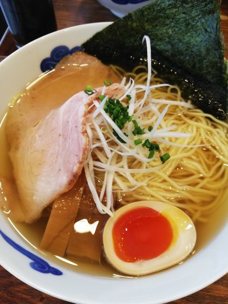 「支那そば（白）」@猪一の写真