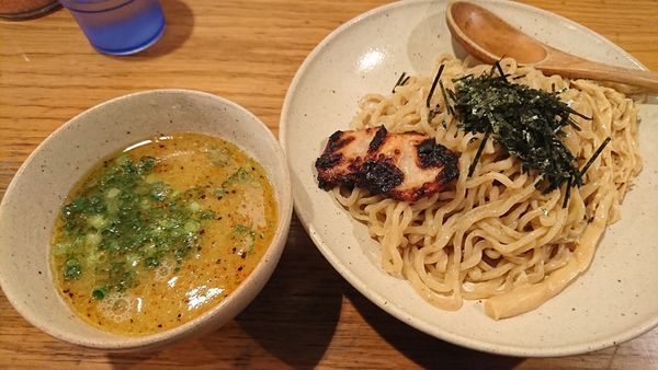 「つけめん(800円)」@鶏ポタラーメン THANK 大門店の写真