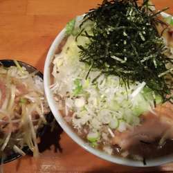 【限定B】煮干しラーメン＋ネギ飯