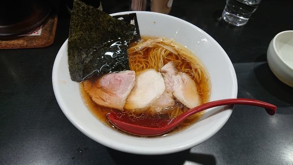 「鶏醤油麺750」@超純水採麺 天国屋の写真